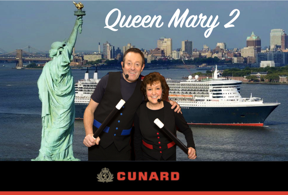 Nikki and Charlie Perform Onboard Cunard's Queen Mary 2