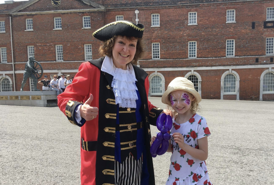 Our entertainers perform at The Portsmouth Historic Dockyard